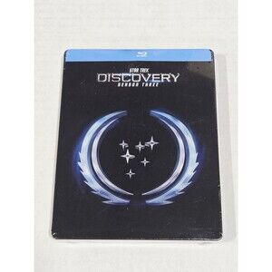 Star Trek Discovery Season 3 Blu-ray 4 Disc Set Steelbook Limited Edition New